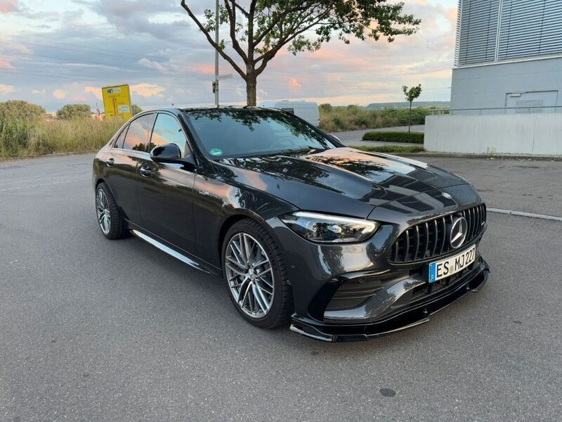Grau Gebraucht 2023 Mercedes C43 AMG AMG Limousine | 64.900 € (Teuer) - Bild 1/4