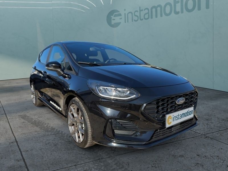 Schwarz Gebraucht 2023 Ford Fiesta ST-Line Kleinwagen | 19.290 € (Fairer Preis) - Bild 1/3