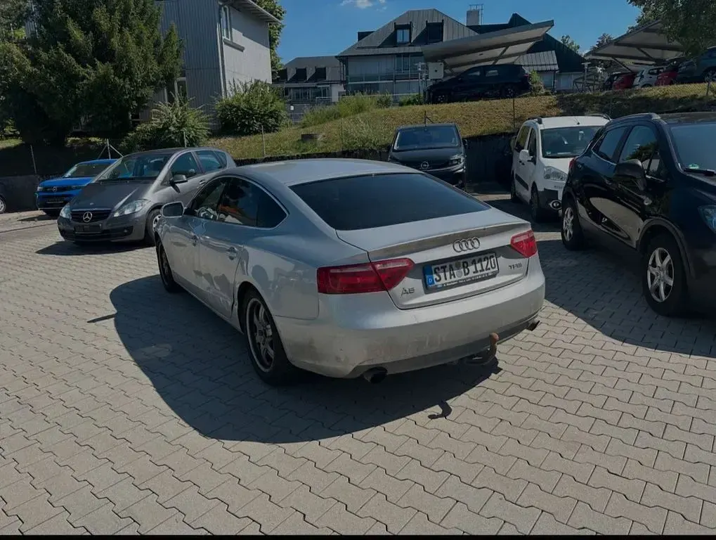 Gebraucht Audi A5 Sportback S-Line 170 PS (125 kW) 2012 Silber Kleinwagen