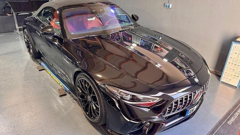 Gebraucht Mercedes SL55 AMG AMG 476 PS (350 kW) 2023 Schwarz Cabrio