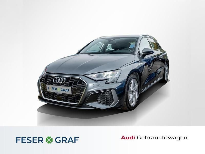 Daytonagrau perleffekt Gebraucht 2022 Audi A3 Sportback Ambiente Limousine | 25.990 € (Fairer Preis) - Bild 1/4