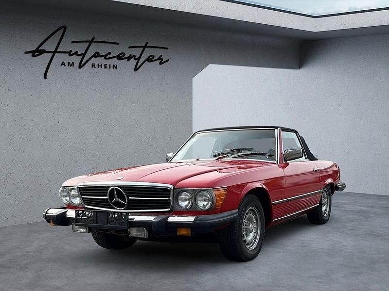 Rot Gebraucht 1978 Mercedes SL450 Cabrio | 26.690 € - Bild 1/4