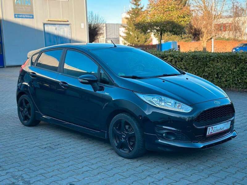 Schwarz Gebraucht 2017 Ford Fiesta ST-Line Kleinwagen | 8.990 € (Guter Preis) - Bild 1/2