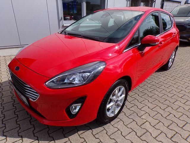 Rot Gebraucht 2021 Ford Fiesta Titanium X Kleinwagen | 16.950 € (Fairer Preis) - Bild 1/3