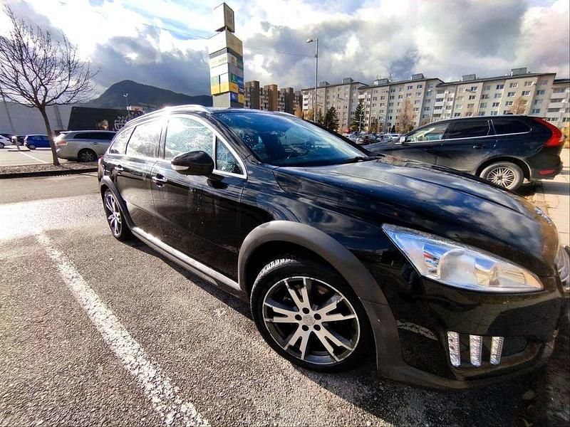 Schwarz Gebraucht 2012 Peugeot 508 RXH Limousine | 7.900 € - Bild 1/4