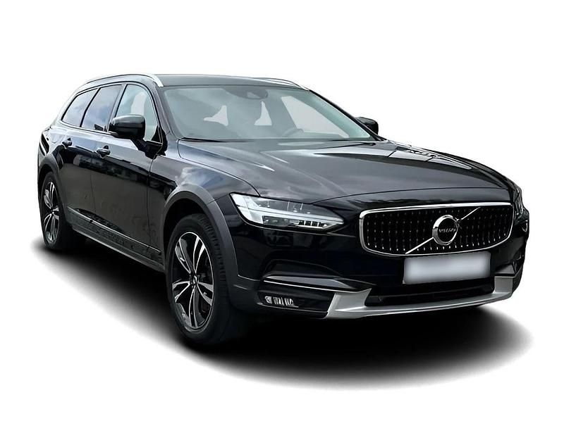Schwarz Gebraucht 2018 Volvo V90 Basis Kombi | 36.115 € - Bild 1/4