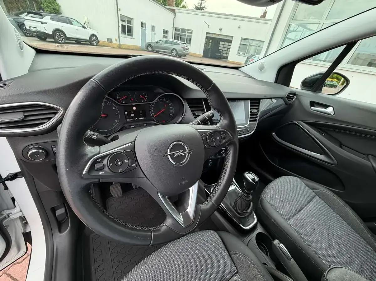 Brugt Opel Crossland Elegance 131 HK (96 kW) 2022 Hvid SUV
