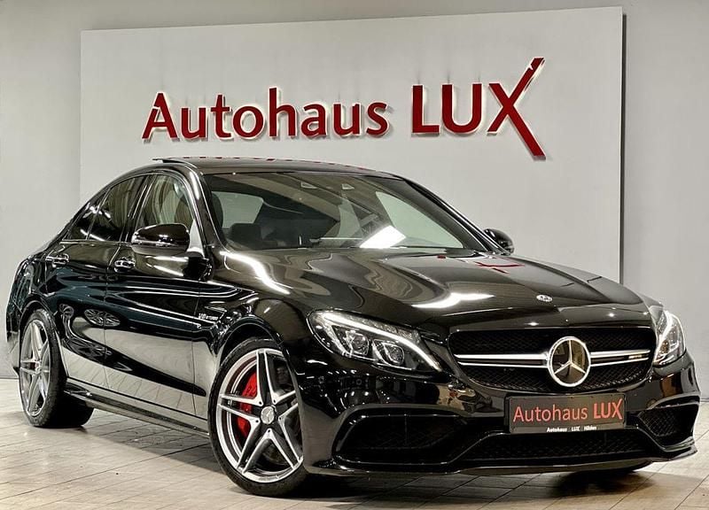 Obsidianschwarz metalliclack Gebraucht 2018 Mercedes C63 AMG AMG Limousine | 49.990 € (Superpreis) - Bild 1/4