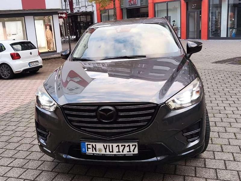 Grau Gebraucht 2016 Mazda CX-5 Exclusive-Line SUV | 10.300 € (Teuer) - Bild 1/4