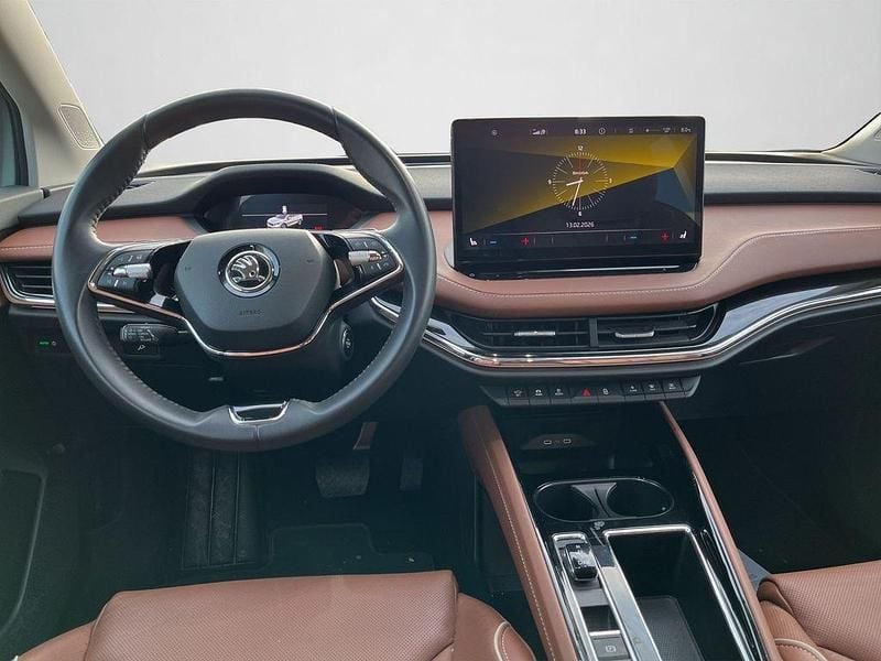 Gebraucht Skoda Enyaq iV ecoSuite 150 kW (204 PS) 2021 Arcticsilber metallic (metallic) SUV