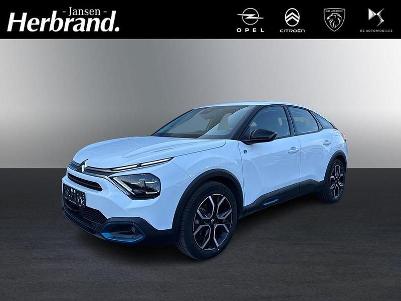 Lack weiss banquise/typ aussen Gebraucht 2023 Citroën e-C4 Feel Limousine | 16.390 € (Guter Preis) - Bild 1/4