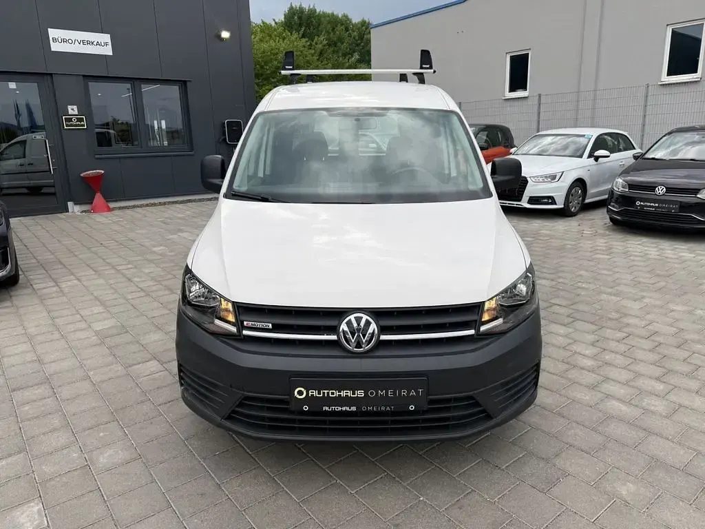 Gebraucht VW Caddy 122 PS (89 kW) 2019 Weiß Van / Kleinbus