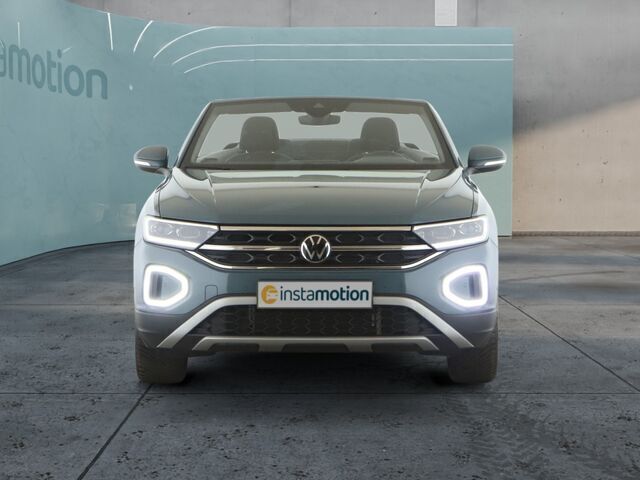Gebraucht VW T-Roc Cabriolet Move 150 PS (110 kW) 2023 Blau Cabrio