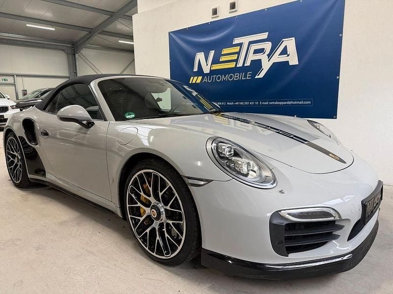 Gebraucht Porsche 911 Turbo S Cabriolet 560 PS (411 kW) 2014 Tiefschwarz Cabrio