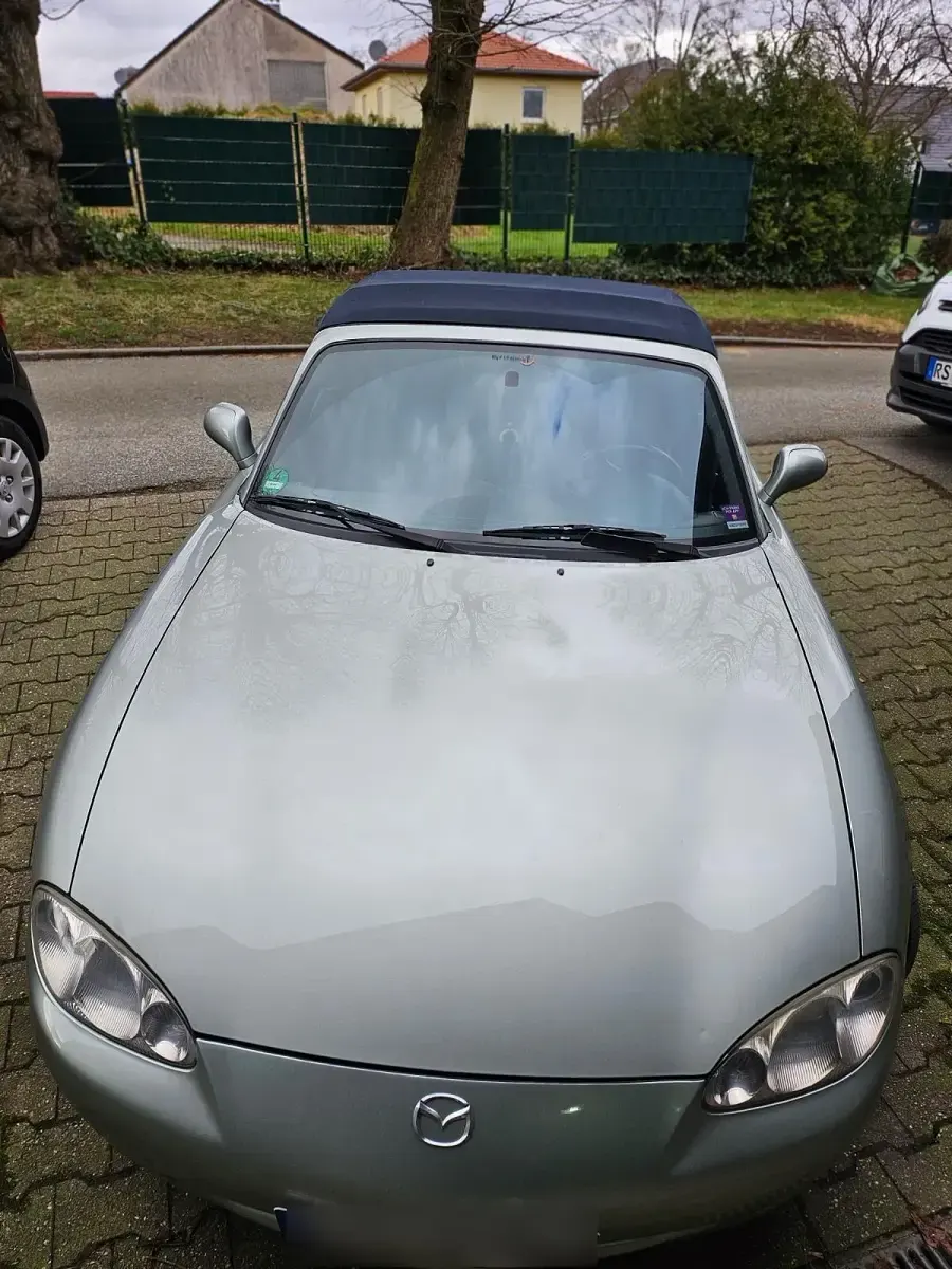 Gebraucht Mazda MX5 110 PS (80 kW) 2003 Silber Cabrio