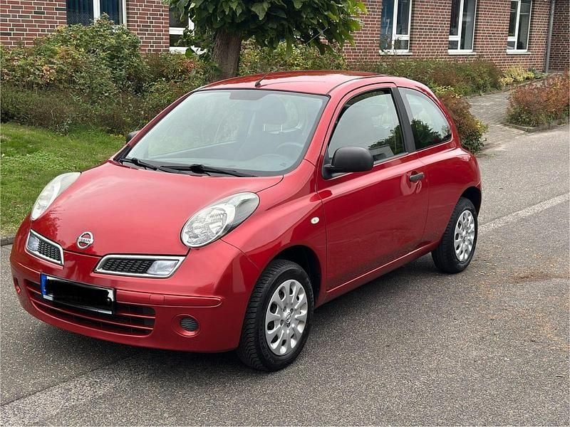 Rot Gebraucht 2010 Nissan Micra Pure Kleinwagen | 3.350 € (Guter Preis) - Bild 1/4