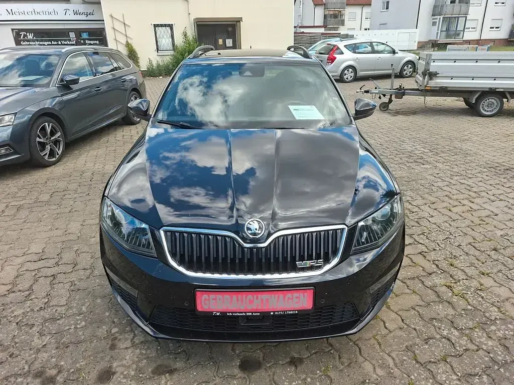 Gebraucht Skoda Octavia RS 220 PS (161 kW) 2015 Schwarz Kleinwagen