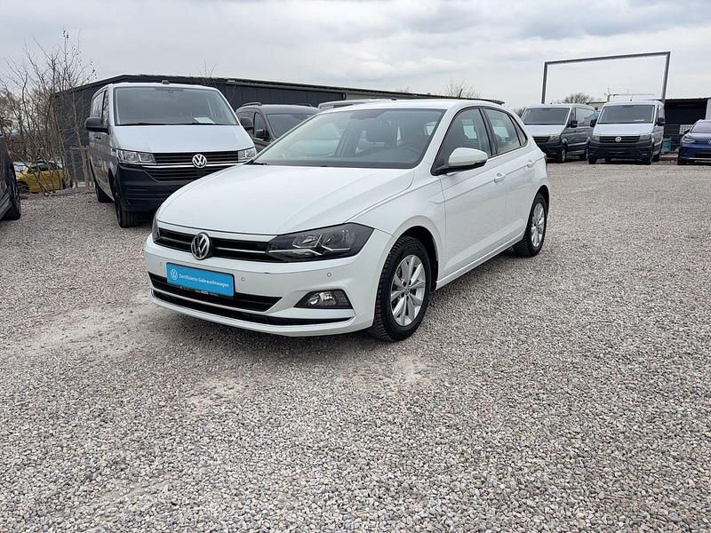 Gebraucht VW Polo Highline 95 PS (69 kW) 2017 Weiß Kleinwagen