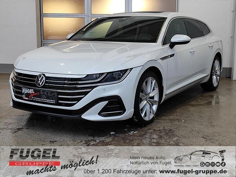 Gebraucht VW Arteon R-line 218 PS (160 kW) 2022 Oryxweiß perlmutteffekt Kombi