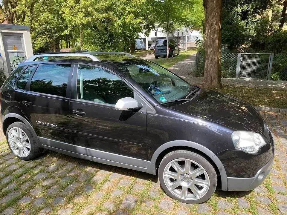 Gebraucht VW Polo Cross 105 PS (77 kW) 2007 Schwarz Kleinwagen