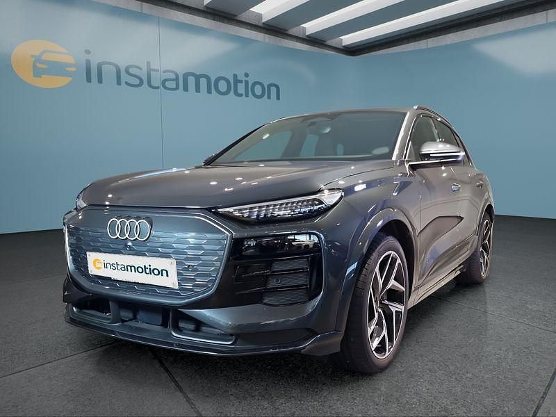 Grau Gebraucht 2024 Audi Q6 e-tron SUV | 66.449 € - Bild 1/4