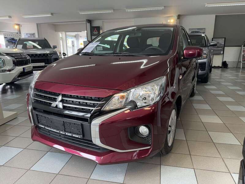 Bordeauxrot (p) Neu 2025 Mitsubishi Space Star Select Kleinwagen | 13.990 € - Bild 1/4
