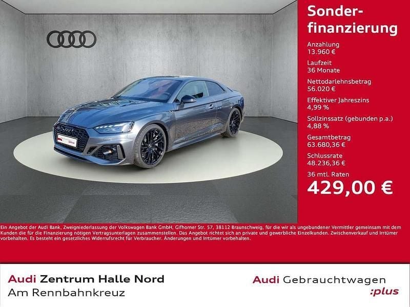 Daytonagrau perleffekt Gebraucht 2022 Audi RS5 Sport Coupé | 69.980 € (Fairer Preis) - Bild 1/4