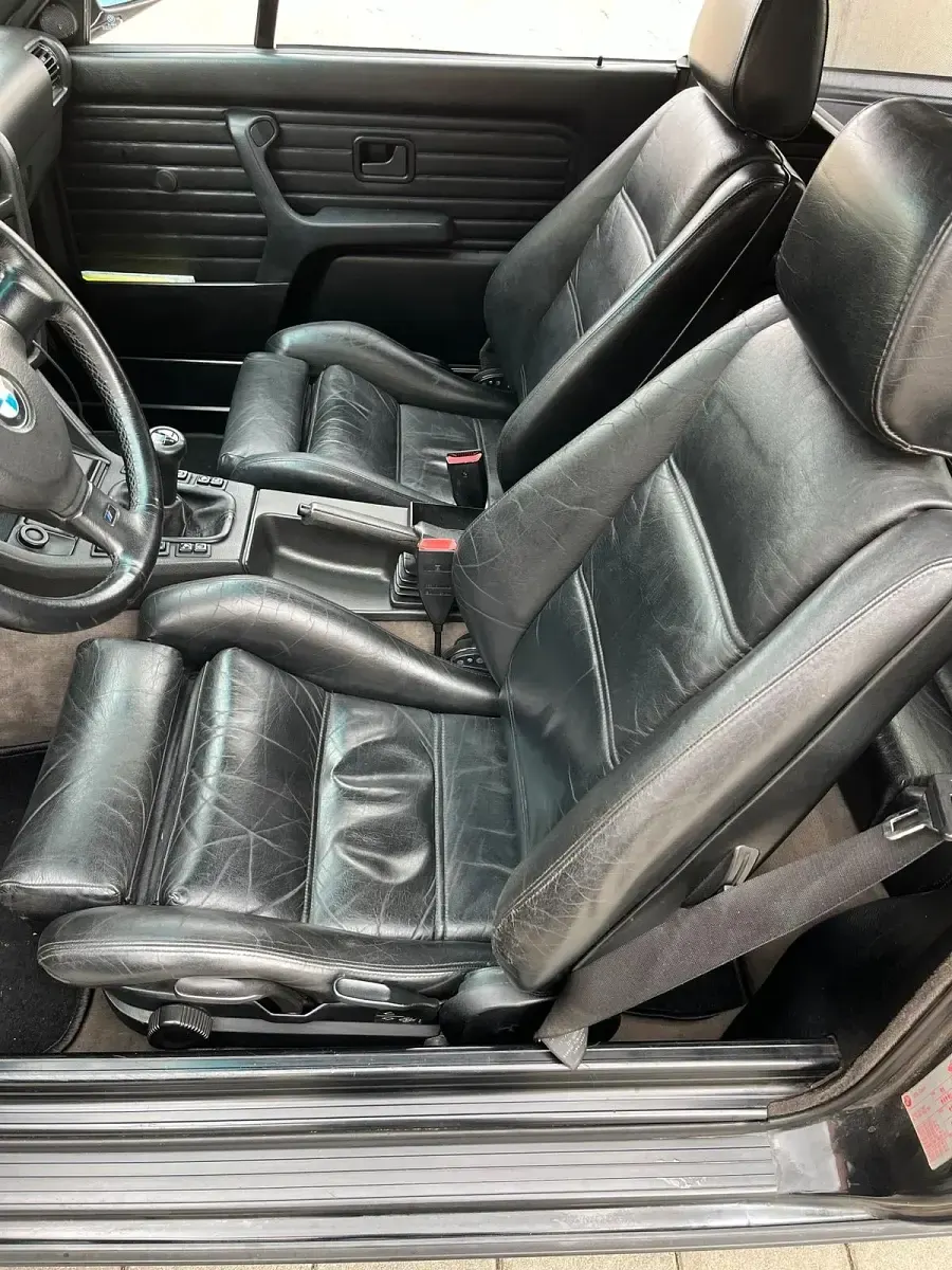 Gebraucht BMW 320 Cabriolet 129 PS (94 kW) 1991 Schwarz Cabrio