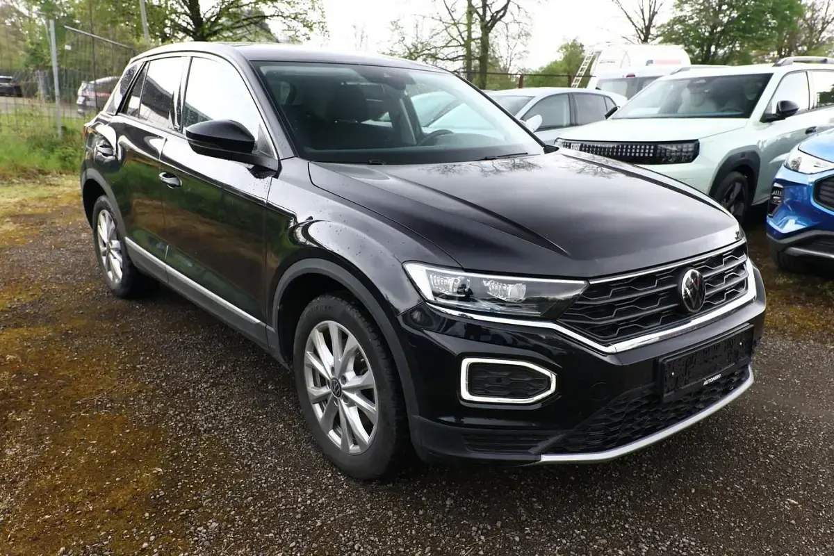 Brugt VW T-Roc Active 150 HK (110 kW) 2021 Sort SUV