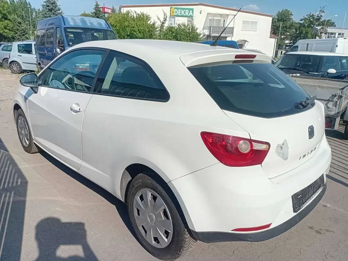 Gebraucht Seat Ibiza 86 PS (63 kW) 2010 Weiß Kleinwagen