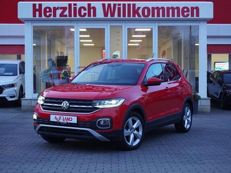 Rot Gebraucht 2020 VW T-Cross Style SUV | 19.950 € (Fairer Preis) - Bild 1/4