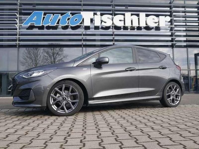 Gebraucht Ford Fiesta ST-Line X 125 PS (91 kW) 2023 Magneticgrau (metallic) Kleinwagen