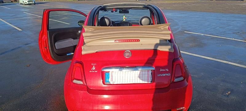Gebraucht Fiat 500C 69 PS (50 kW) 2023 Rot Cabrio
