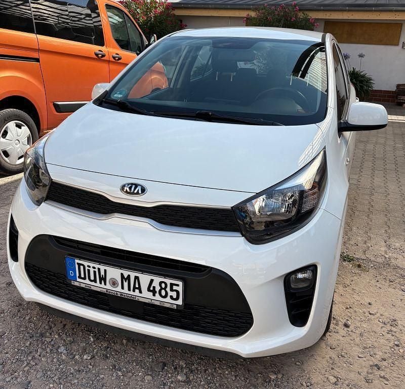 Weiß Gebraucht 2018 Kia Picanto Edition 7 Kleinwagen | 6.800 € (Superpreis) - Bild 1/4