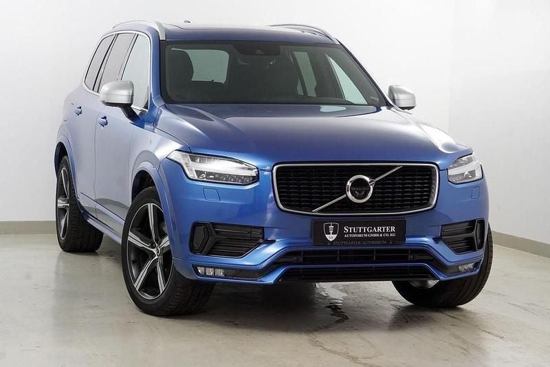 Bursting blue / Gebraucht 2018 Volvo XC90 R-Design SUV | 35.900 € (Teuer) - Bild 1/4