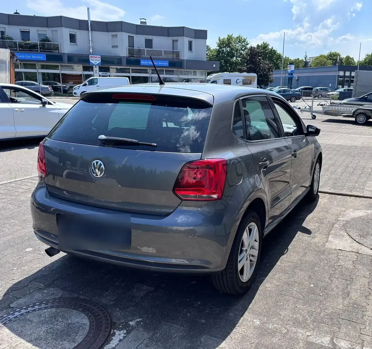 Gebraucht VW Polo Life 90 PS (66 kW) 2014 Grau Kleinwagen