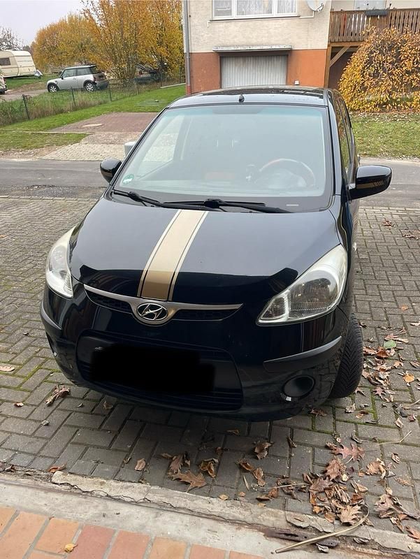 Schwarz Gebraucht 2009 Hyundai i10 Kleinwagen | 2.000 € - Bild 1/4