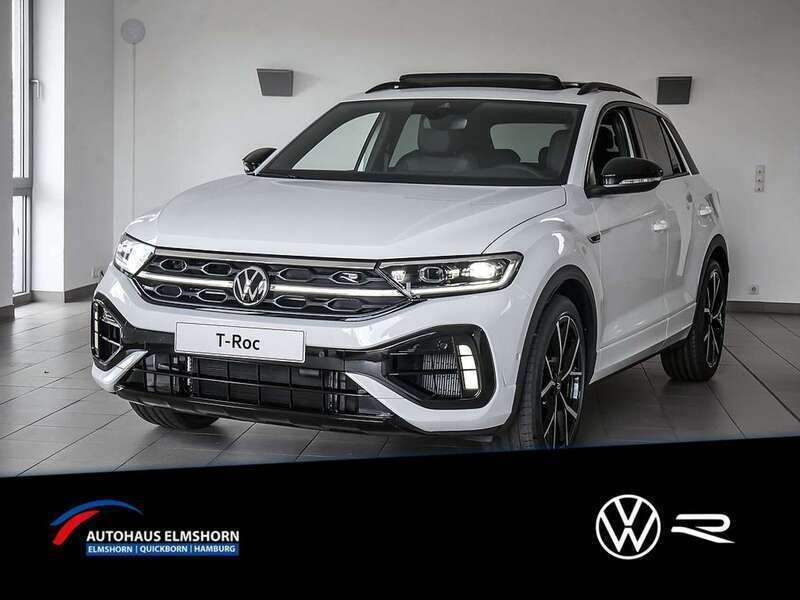 Pure white Neu 2025 VW T-Roc R SUV | 64.300 € - Bild 1/4