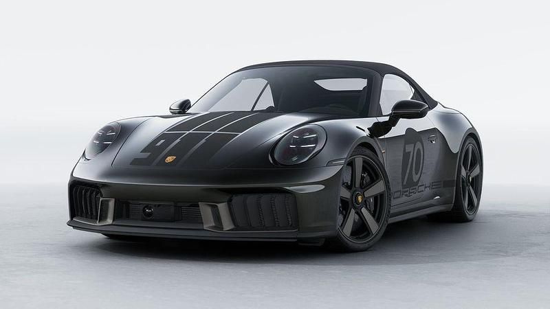 Neu Porsche 992 Edition 541 PS (397 kW) 2025 Schwarz Cabrio