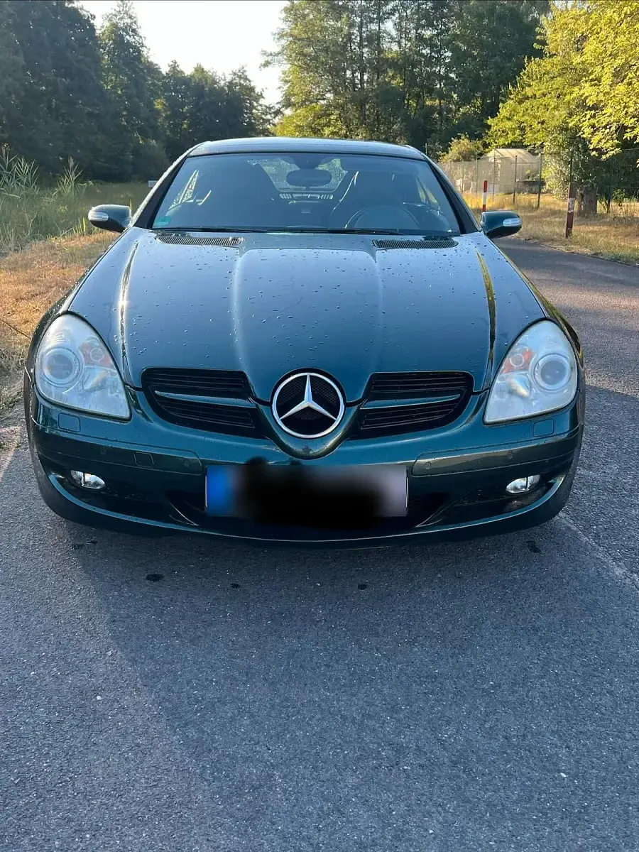 Gebraucht Mercedes SLK200 120 PS (88 kW) 2007 Grün Cabrio
