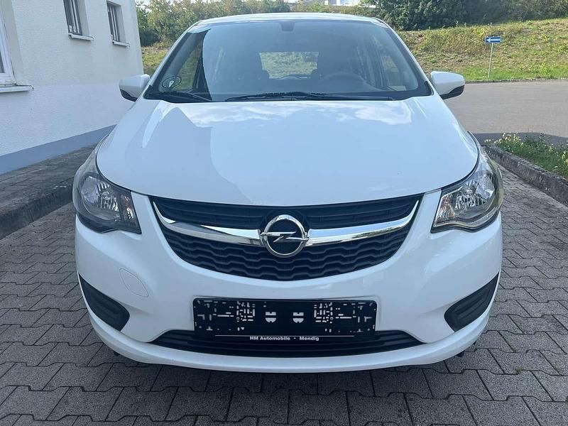 Gebraucht Opel Karl Edition 75 PS (55 kW) 2016 Schneeweiss/olympic/summit Kleinwagen