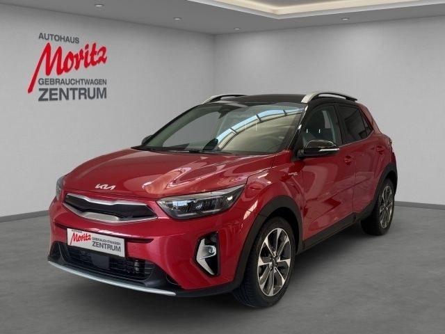 Signalrot met/dach schwarz (metallic) Gebraucht 2022 Kia Stonic 4 SUV | 22.250 € (Fairer Preis) - Bild 1/3