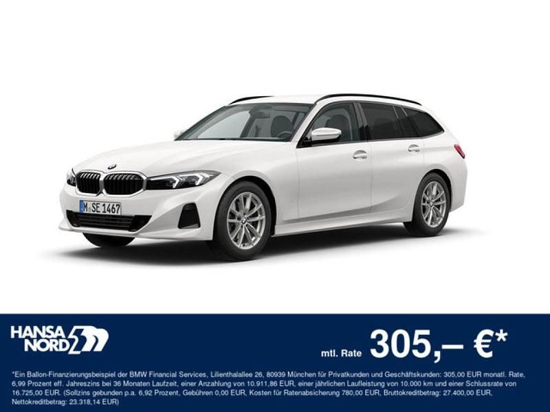 Gebraucht BMW 320 190 PS (139 kW) 2024 Weiss / mineralweiss (metallic) Kombi