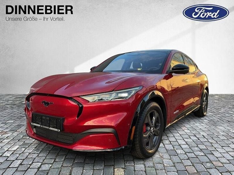 Gebraucht Ford Mustang Mach-E 275 kW (375 PS) 2022 Lucid rot metallic SUV