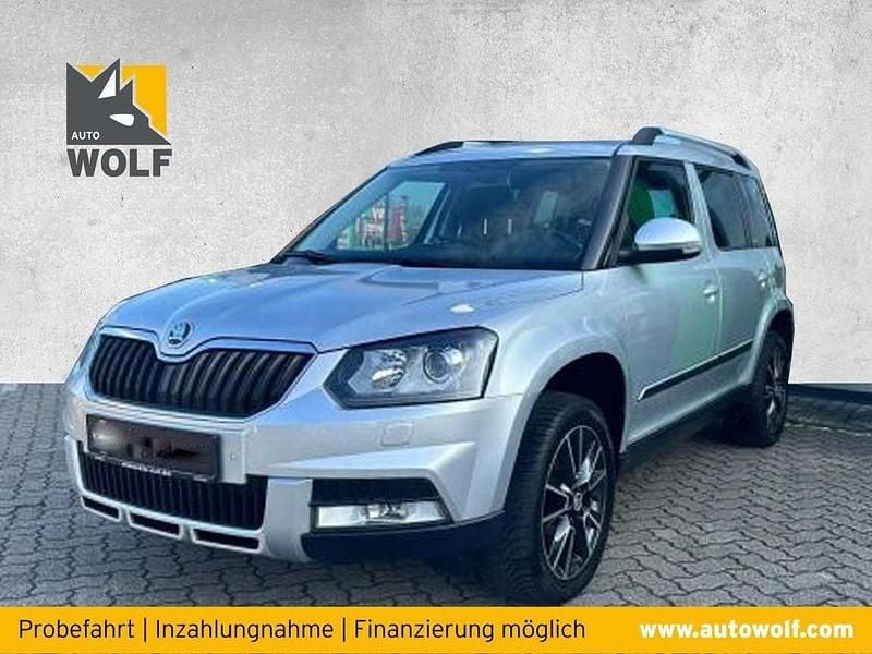 Brilliantsilber metallic Gebraucht 2015 Skoda Yeti Adventure SUV | 14.650 € (Teuer) - Bild 1/4