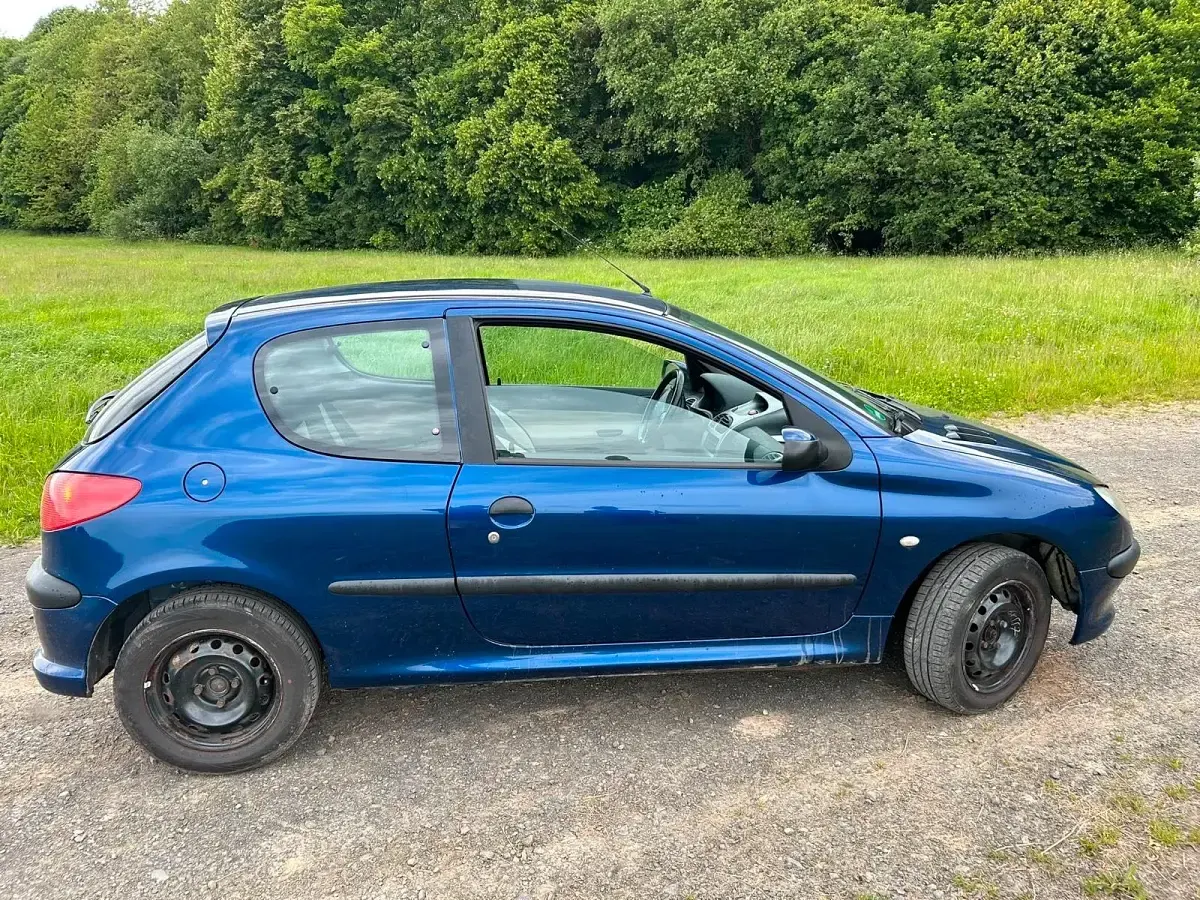 Gebraucht Peugeot 206 60 PS (44 kW) 2005 Blau Kleinwagen