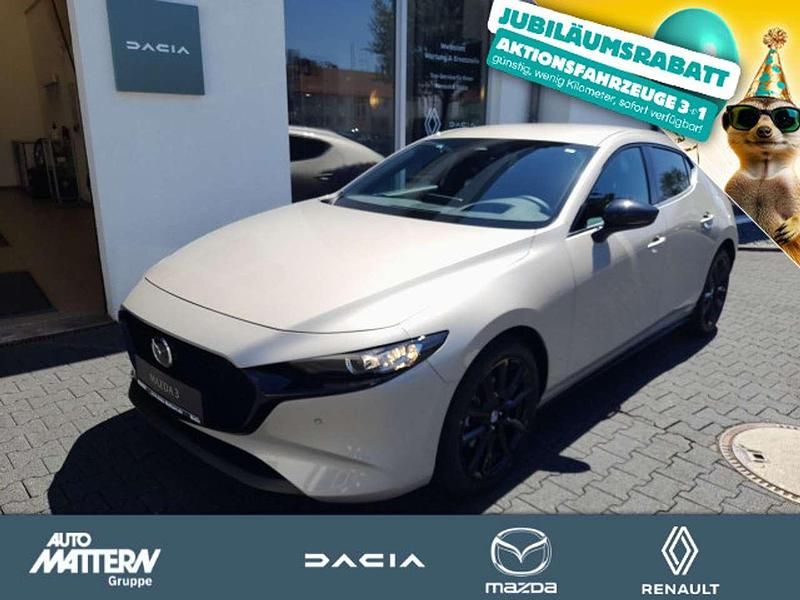 Platinum quartz Neu 2025 Mazda 3 Homura-Line Limousine | 27.290 € - Bild 1/4