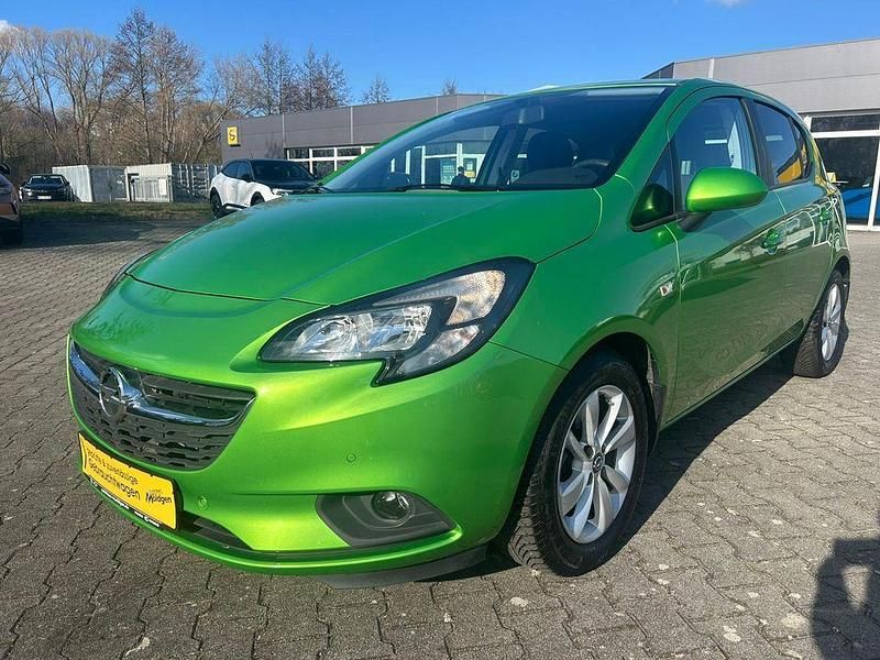 Gebraucht Opel Corsa 90 PS (66 kW) 2018 Grün Kleinwagen
