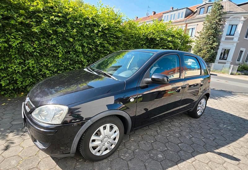Schwarz Gebraucht 2004 Opel Corsa Kleinwagen | 1.499 € (Etwas zu teuer) - Bild 1/4