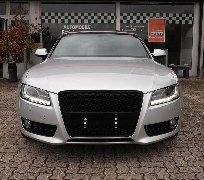 Gebraucht Audi A5 Cabriolet S-Line 160 PS (117 kW) 2011 Silber Cabrio